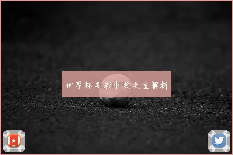 世界杯足彩中奖奖金解析