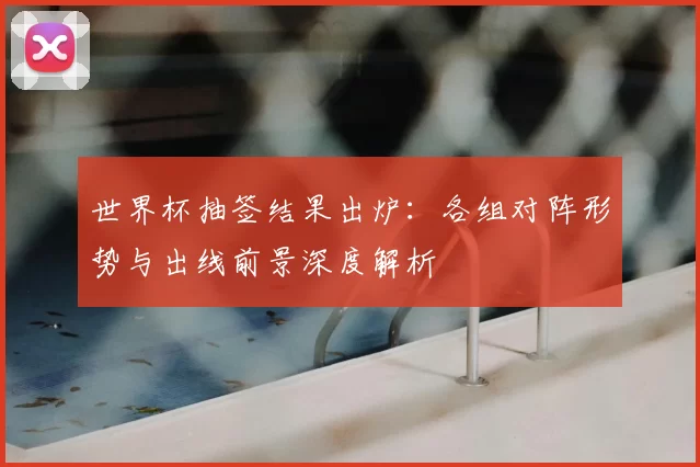 世界杯抽签结果出炉:各组对阵形势与出线前景深度解析