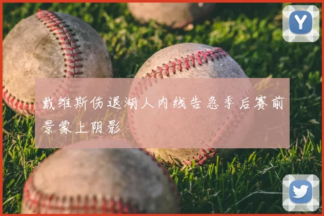 戴维斯伤退湖人内线告急季后赛前景蒙上阴影